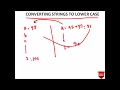 C PROGRAM TO CONVERT UPPERCASE CHARACTER TO LOWERCASE IN STRING-62