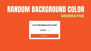 How to Create Background Color Changer - Tutorial