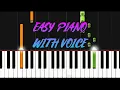 Katelyn Tarver - You Don't Know - EASY Piano Tutorial