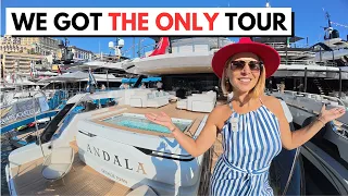 NO MEDIA ALLOWED 🤯🤩 2025 BAGLIETTO DOM 133 “ANDALA” 133′ / 40M SuperYacht Tour (4K)