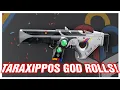 Best Scout Rifle Taraxippos God roll opinions