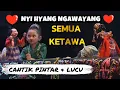 KOCAK BANGET SEMUA KETAWA - NYI HYANG KDM PUTRI GABUNG KA 3 DALANG #kangdedimulyadi #gubernurjabar