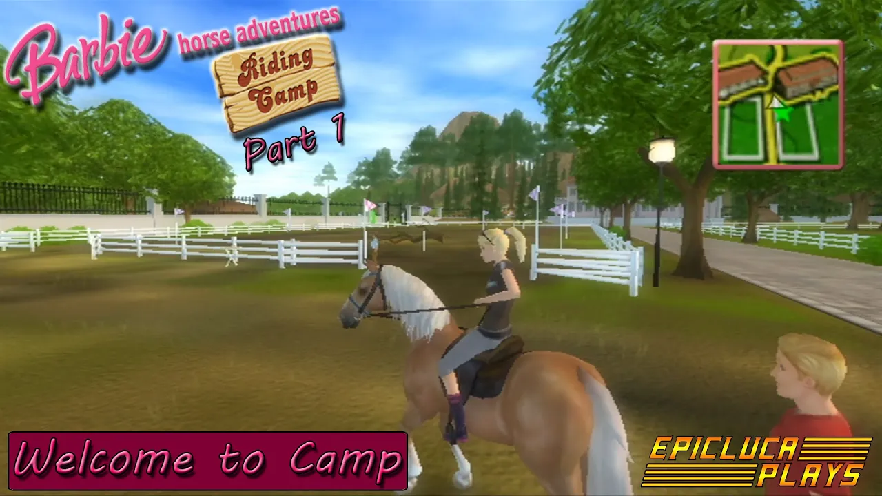 Barbie Horse Adventures: Riding Camp Part 1 - Welcome to Camp (Wii) | EpicLuca Plays