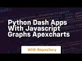 Python dash apps with javascript graphs apexcharts