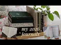 Lagu the journals I used in 2025 \u0026 my 2026 lineup 🪷