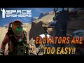 Elevators are TOO EASY now - Space Engineers Tutorial