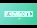 Hangman - Batch file game