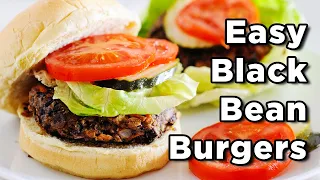 Mushroom Veggie Burger Recipe - Best Garden Burger Ever!. 