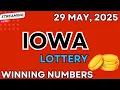Iowa Midday Lottery Results For - 29 May 2025