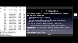 HPC Advanced Training Event - Day 1 CUDA programming using Python