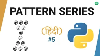 Print Star Pattern in Python Hindi Star Pattern Program