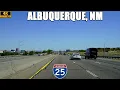 Interstate 25 North Through Albuquerque New Mexico