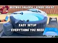 Unboxing Easy Setup Bestway Saluspa Spa Kokido Spa Kit