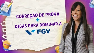 🔎📝 Desvendando a Banca FGV: Correção de prova e dicas poderosas!