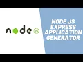 Learn how to use Express Application Generator Boilerplate Node JS