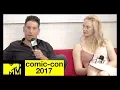 Jon Bernthal Deborah Ann Woll on The Punisher Comic-Con 2017 MTV
