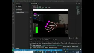 Volume control by hand Python OpenCV