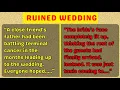 People Who Attended a Ruined Wedding Shared What Happened
