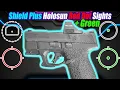 Top 4 S W Shield Plus Holosun Red Green Dot Sights Adapter Plates