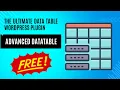 Advanced DataTable - The Ultimate Data Table Plugin for WordPress