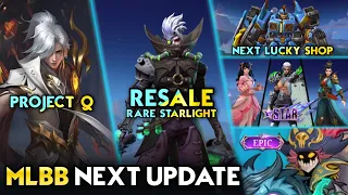 Download RESALE RARE STARLIGHT | PROJECT Q EVENT | LUCKY SHOP UPDATE - Mobile Legends #whatsnext MP3