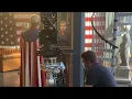 Antony Starr acting in front of the mirror for the Boys