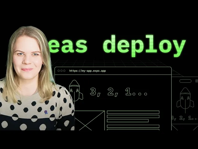 Watch: Deploy your Expo Router web project
