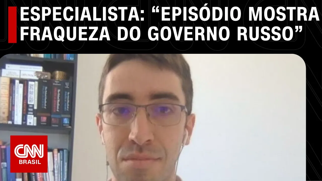 Especialista: “Episódio mostra fraqueza do governo russo” | LIVE CNN