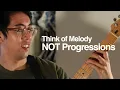 Chord Progression Secret MELODY FIRST