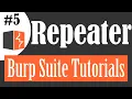 BurpSuite Repeater Tab How to use Repeater in burp suite BurpSuite Tutorial