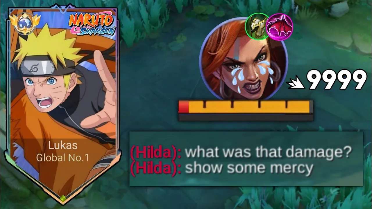 BEST LUKAS TRUE DAMAGE BUILD TO HUMBLE THIS ARROGANT META HILDA!! - MLBB