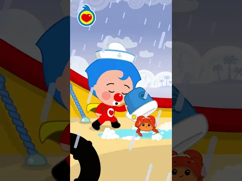 🌊🎶 ¡La Mar Estaba Serena! 🌈 ¡Canta y Juega con las Vocales! | Plim Plim #Shorts