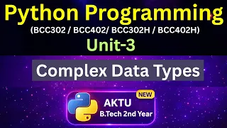 U3L1 Complex Data Types I AKTU B Tech 2nd Year Unit-3 BCC302 BCC402 Eduglue