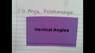 1-6 Angle Relationships 25