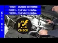 Kia Rio Engine light Flashing P0300 P0301 P0303