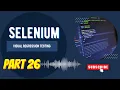 Selenium Java Visual Regression Testing Detect UI Changes Automatically