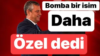 BOMBA bir isim daha Özgür Özel’le yürüyecek