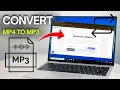 How to Convert MP4 to MP3 - MP4 to MP3 Converter FREE Easy Guide
