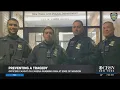 Officers Caught On Camera Grabbing Man At Edge Of Window