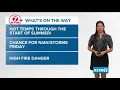 KTVB First Alert Extended Forecast Risk of dry lightning amid heat low humidity