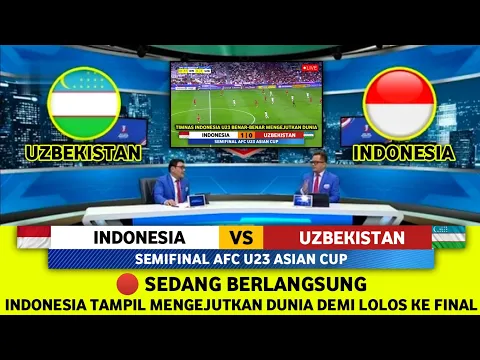 Download MP3 🔴 LANGSUNG • LIVE 21:00 WIB !! TIMNAS INDONESIA VS UZBEKISTAN • LAGA SEMIFINAL PIALA ASIA U23 2024..