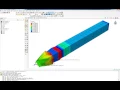 abaqus hourglass mode example