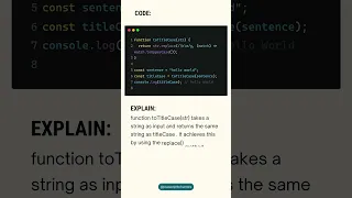 Best Way to Convert a String to Title Case in JavaScript Javascript for Humans