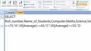 Iif function in Mcirosoft Access 2007 COMPUTEREXCELSOLUTION