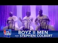 Download Lagu Boyz II Men (ft. Stephen Colbert) -- \