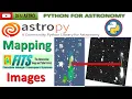 Python Astropy How To Map Flux from Segmentation Map FITS image For Astronomy DESI ASTRO