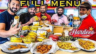 HARDEE S Employee was Shocked When We Ordered Full Menu of Hardees in Madina ft MustafaHanif