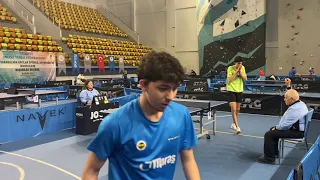 onur duran vs asaf taha eker masa tenisi gen ler milli tak m se me yar mas ankara 04 01 2026