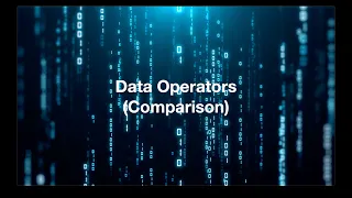 Python Operators Part 3 Comparison