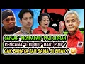 GIBRAN DAPAT PUJIAN DARI GANJAR 🙄 . RENCANA LOG OUT DARI PDIP ? NGGAK BAHAYA TAH SAMA SI EMAK ?  😆